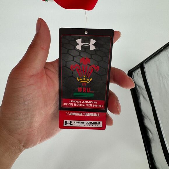 NWT Under Armour Wales WRU Brains SA Calon Rugby Team Jersey Size 2XL - Picture 5 of 10